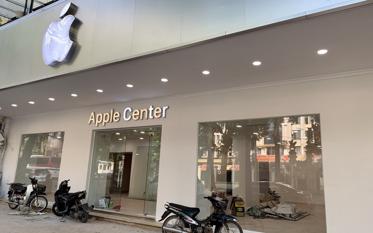 Cửa hàng Apple Center với logo ‘táo khuyết’ xuất hiện tại Hà Nội