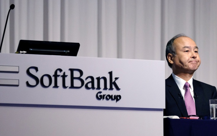 Softbank lỗ 1,3 tỉ USD khi đặt cược vào chứng khoán công nghệ