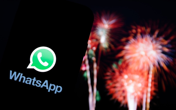 WhatsApp lập kỷ lục cuộc gọi vào đêm giao thừa