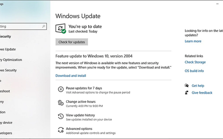 Microsoft sắp ngừng hỗ trợ Windows 10 phiên bản 1909