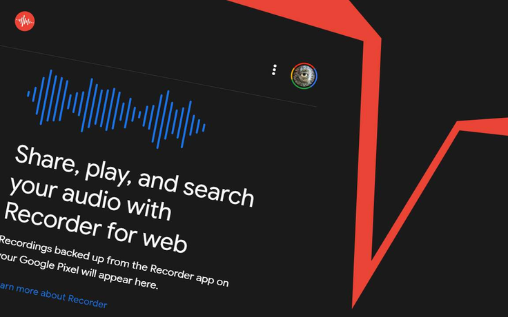 Google Recoder đổi giao diện, thêm tính năng mới