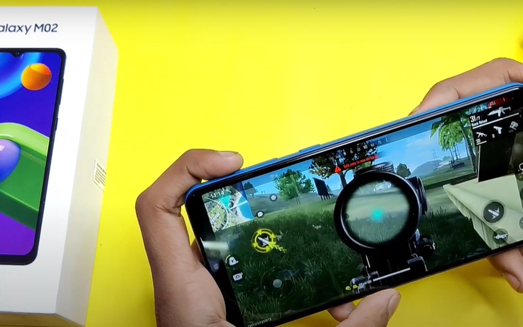 Galaxy M02 - smartphone giá rẻ pin cực trâu dành cho game thủ