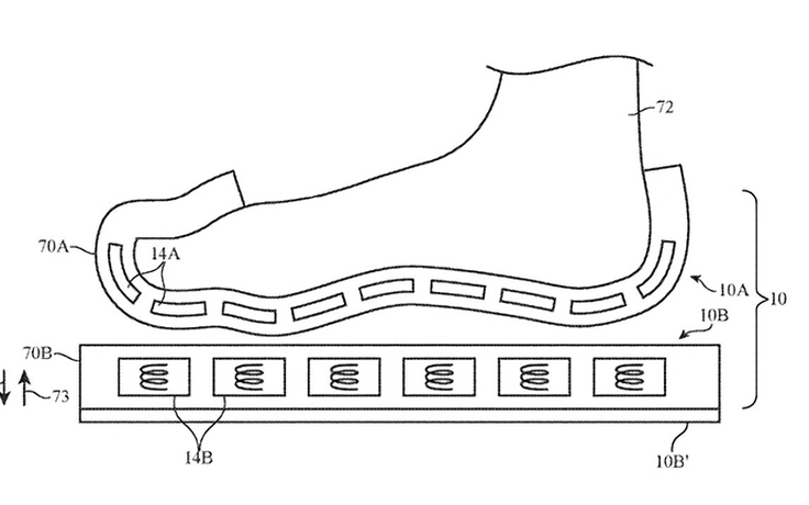 Apple đăng ký bằng sáng chế giày thực tế ảo