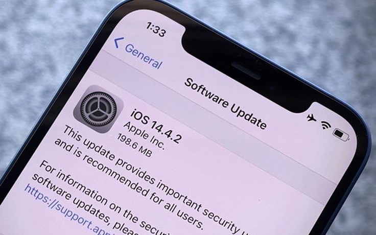 Apple chặn người dùng iOS 14.4.2 hạ cấp xuống iOS 14.4.1