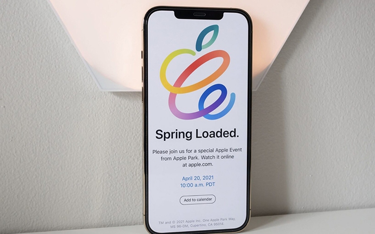 Apple gửi thư mời sự kiện ra mắt sản phẩm mới vào ngày 20.4