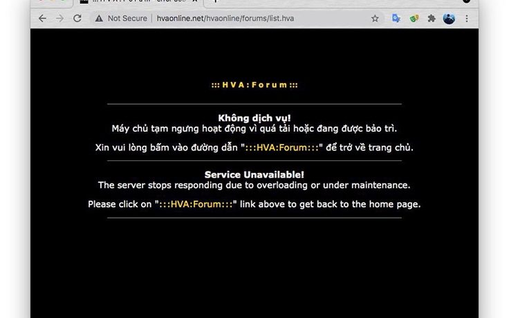 Diễn đàn hacker HVA chính thức đóng cửa