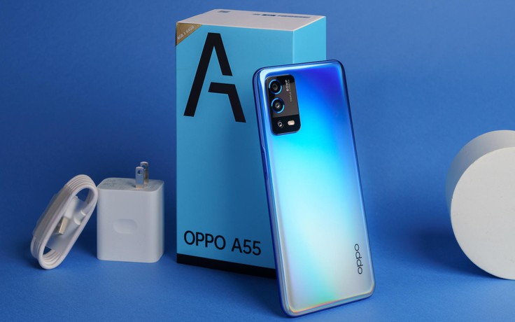 Oppo ra mắt smartphone A55 trang bị camera AI 50 MP