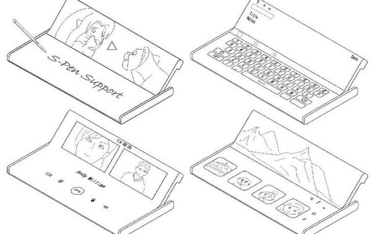 Samsung đăng ký thiết kế màn hình trượt bí ẩn