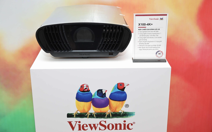 ViewSonic trình làng máy chiếu LED LS500 Series mới