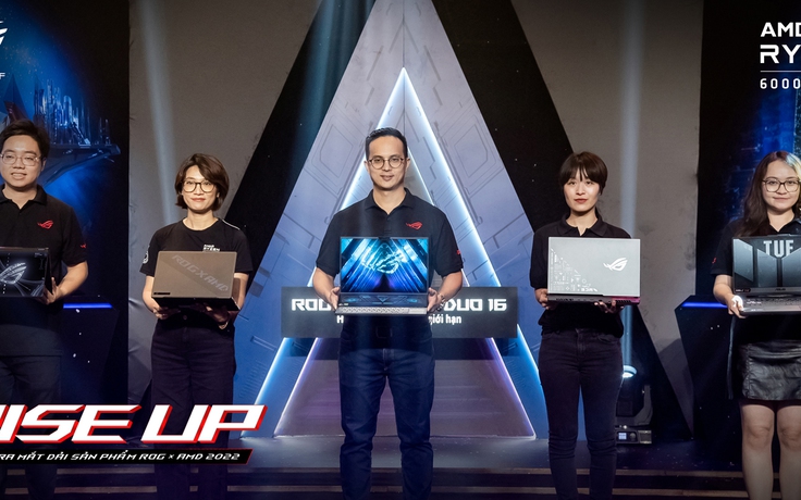 Asus ROG ra mắt loạt laptop mới cho game thủ dùng chipset AMD Ryzen 6000 Series