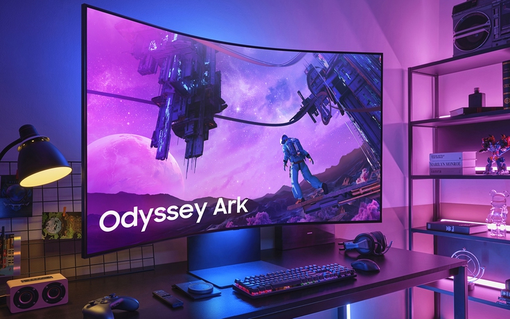 Samsung ra mắt màn hình Odyssey Ark chuyên dành cho game thủ