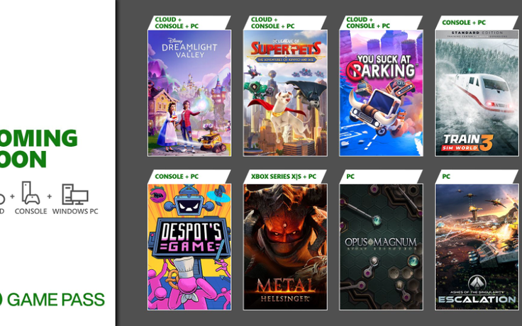 Nhiều tựa game hấp dẫn sẽ có mặt trên Xbox Game Pass trong tháng 9 này
