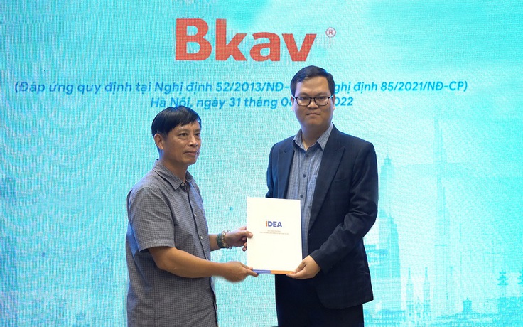 Bkav được cấp phép cung cấp dịch vụ chứng thực Hợp đồng điện tử