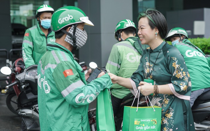 Grab hỗ trợ tài xế dịp Tết Nguyên đán