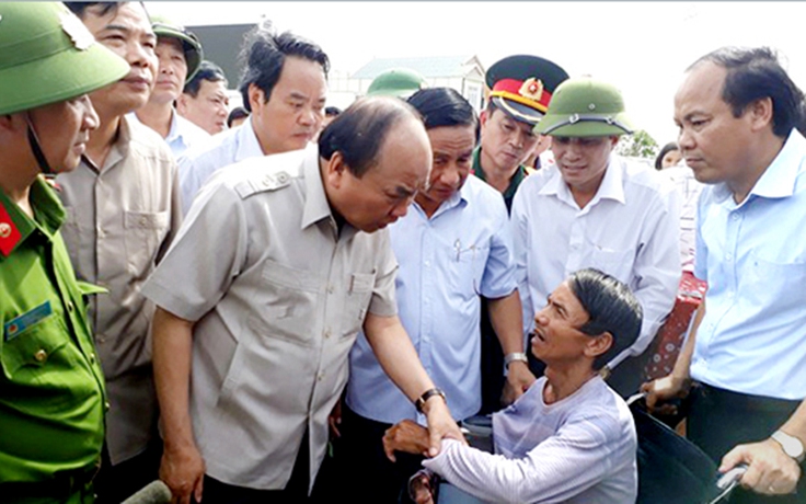 Thủ tướng Nguyễn Xuân Phúc: 'Không được để nhân dân đói cơm, sống màn trời chiếu đất'