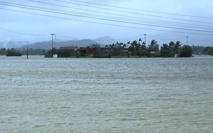 Thanh Hóa, Nghệ An ngập nặng sau bão số 3
