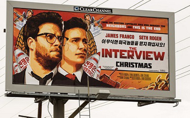 Phim về Kim Jong-un 'The Interview' giữ nguyên ngày ra mắt 25.12
