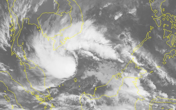 Bão số 1 áp sát ven biển Nam bộ, gió giật cấp 10