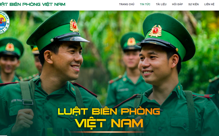 Lần đầu tiên có app, website tuyên truyền về luật Biên phòng Việt Nam