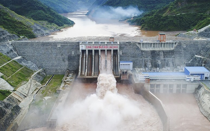 Thủy điện Lai Châu, Lào Cai đồng loạt xả lũ đón mưa bão số 4