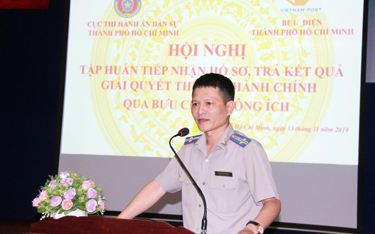 Ông Nguyễn Văn Hòa làm Quyền Cục trưởng Cục THADS TP.HCM