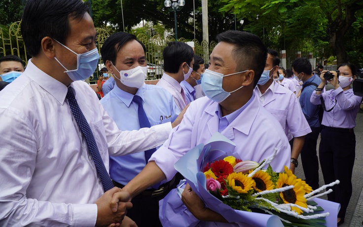 Thêm 36 nhân viên y tế Quảng Trị vào phía nam hỗ trợ chống dịch Covid-19