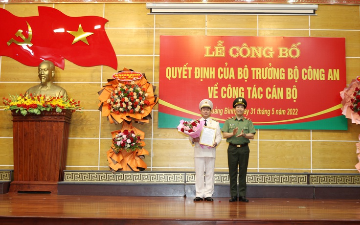 Phó cục trưởng Cục An ninh kinh tế làm Giám đốc Công an tỉnh Quảng Bình