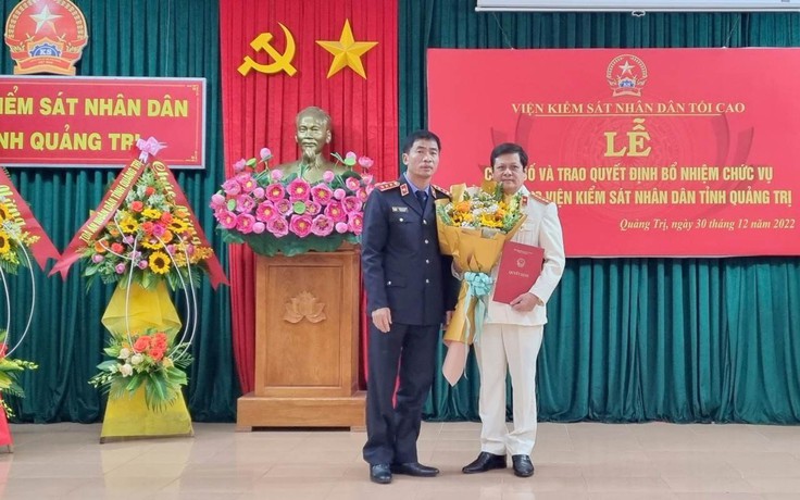 Bổ nhiệm ông Dương Xuân Sanh làm Viện trưởng Viện KSND tỉnh Quảng Trị