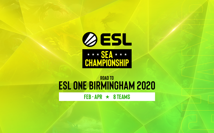 Khởi tranh giải đấu ESL SEA Championship Dota 2