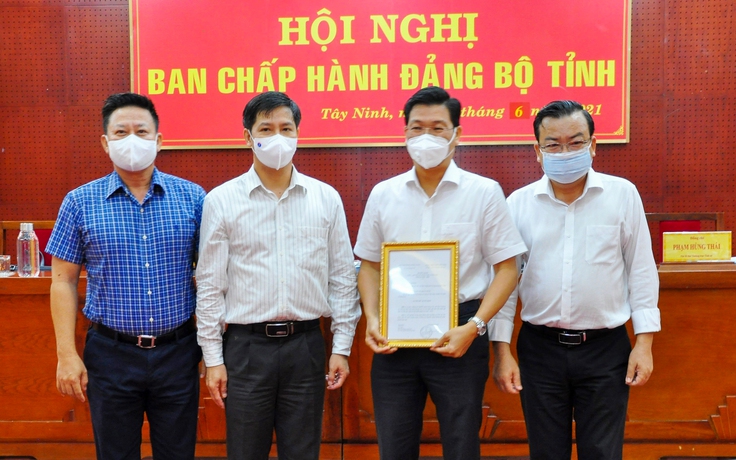 Nhân sự Tây Ninh: Ông Nguyễn Mạnh Hùng giữ chức Phó bí thư Tỉnh ủy