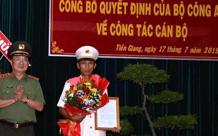 Bổ nhiệm tân Giám đốc Công an Tiền Giang