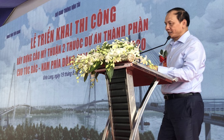 Cầu Mỹ Thuận 2 sẽ hoàn thành cùng dự án cao tốc Mỹ Thuận - Cần Thơ