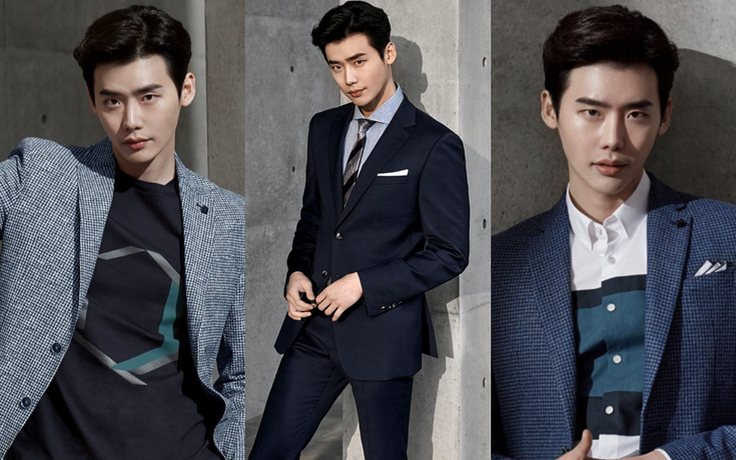 Mỹ nam Lee Jong Suk trở lại với nghề mẫu