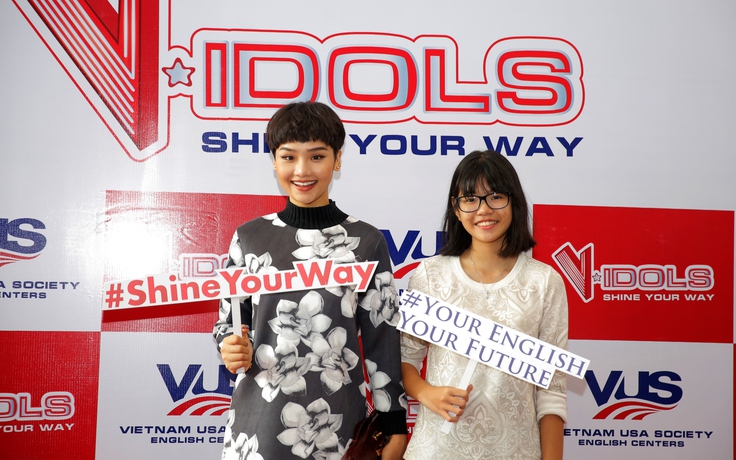 Miu Lê, Chi Pu tìm kiếm tài năng hát tiếng Anh V-Idols