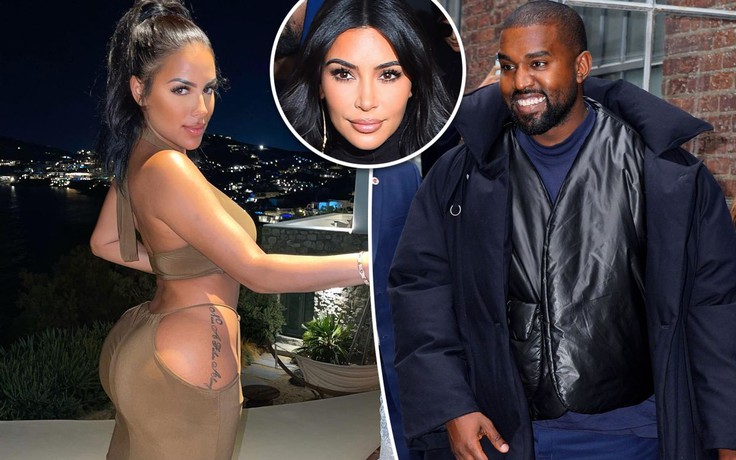 ​​‘Bản sao’ Kim Kardashian đang cặp kè Kanye West là ai?