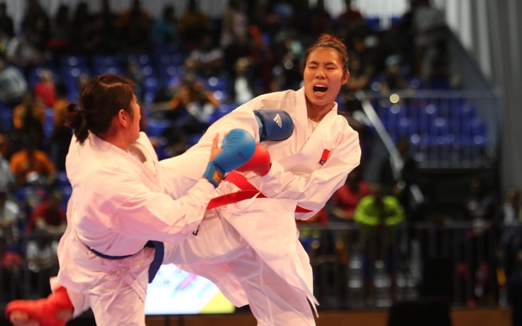 Cô gái vàng karate Hồ Thị Thu Hiền: 'Tôi bất ngờ với chính mình'