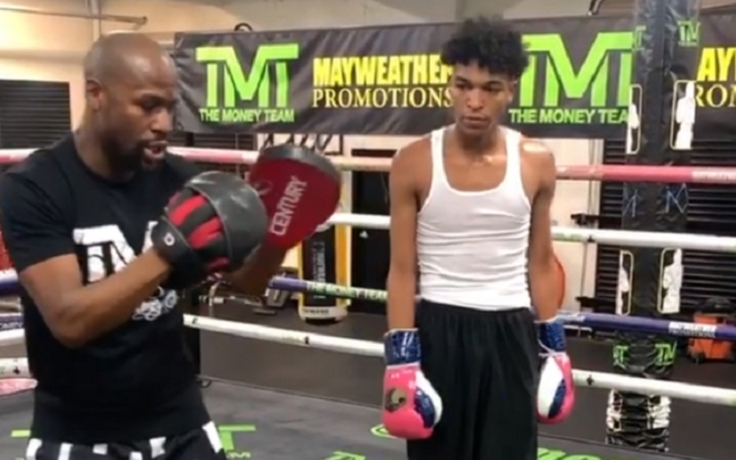 Mayweather huấn luyện cho con trai nối nghiệp