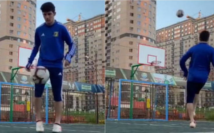 Cầu thủ trẻ ở Nga siêu đẳng hơn Ronaldo