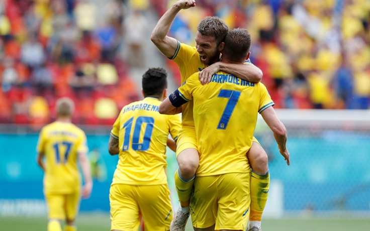 Kết quả EURO, tuyển Ukraine 2-1 Bắc Macedonia: Chiến thắng thót tim của Ukraine