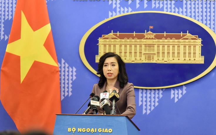 Việt Nam kiên quyết phản đối Trung Quốc tập trận trên Biển Đông