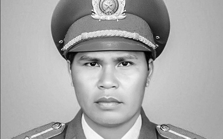 Khánh Hòa: Phó công an xã hy sinh trong lúc làm nhiệm vụ được thăng bậc hàm