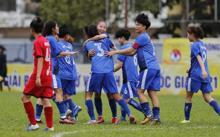 Than Khoáng sản Việt Nam vô địch U.19 nữ sớm 1 vòng