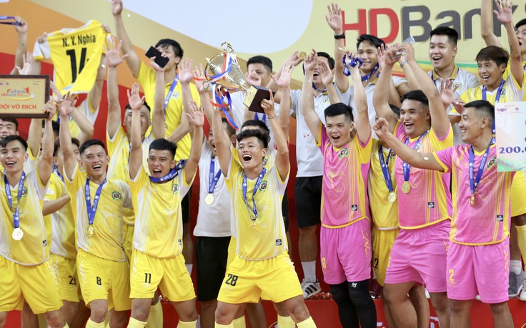 Sài Gòn FC quật ngã đội futsal nhiều tuyển thủ, giành ngôi vô địch Cúp quốc gia