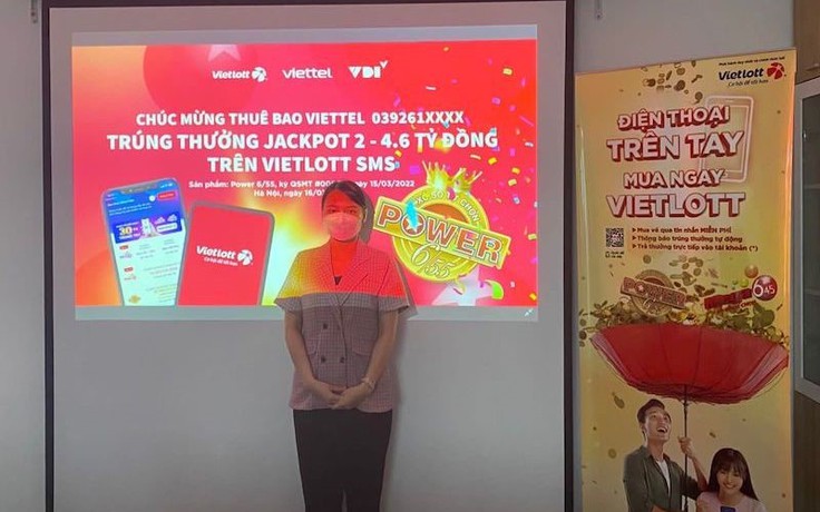 ‘Săn’ Jackpot qua điện thoại, thuê bao Viettel trúng 4,6 tỉ đồng