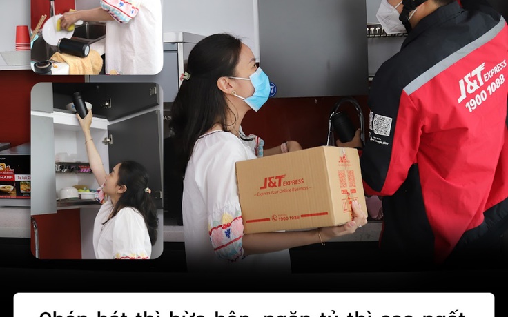 ‘Hơn xíu, Đỏ xíu’ - Sự đáng yêu đến từ những anh shipper