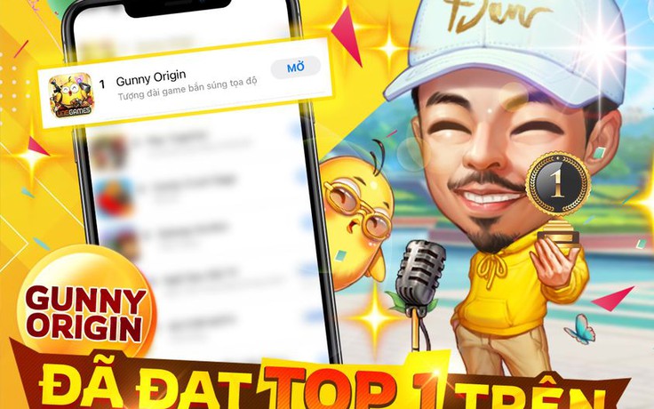 Gunny Origin đạt top 1 trên App Store ngay trong ngày ra mắt chính thức