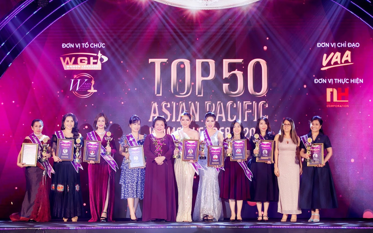 Lễ vinh danh Top 50 Nữ lãnh đạo châu Á - Thái Bình Dương 2022