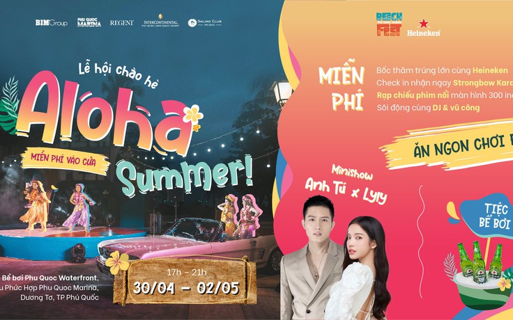 Aloha Summer! - lễ hội 3 ngày sôi động tại Phu Quoc Marina dịp nghỉ lễ 30.4