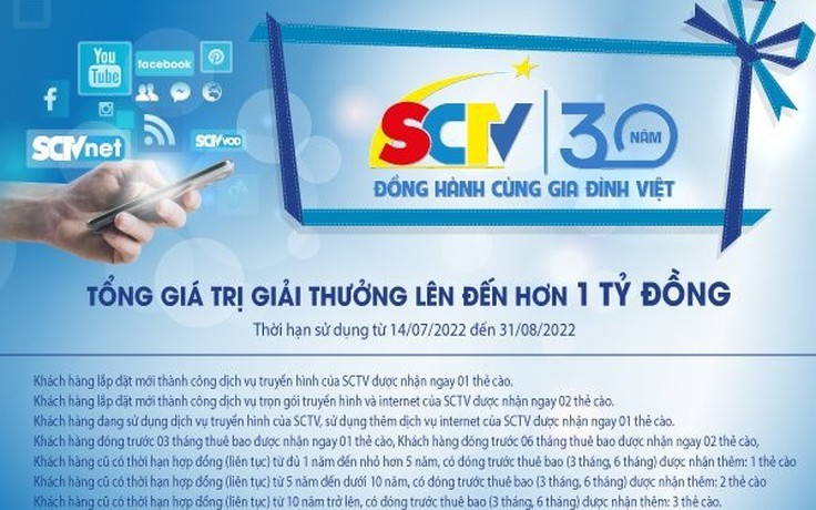 SCTV - 30 năm đồng hành cùng gia đình Việt