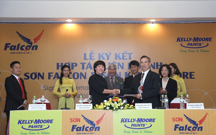 ‘Hợp tác với Sơn Kelly-Moore là bước tiến lớn của Sơn Falcon’